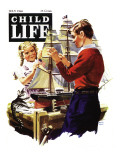 Finishing Touches - Child Life, July 1946 Giclee Print by Keith Ward
