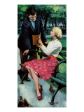 Unspoken Love - Saturday Evening Post "Leading Ladies", July 6, 1957 pg.24 Reproduction procédé giclée par Morgan Kane