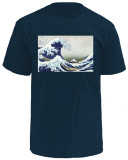 The Great Wave of Kanagawa, c. 1829 Camisa por Katsushika Hokusai