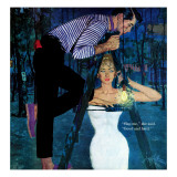 Gigilo - Saturday Evening Post "Leading Ladies", March 29, 1958 pg.38 Giclee Print by Coby Whitmore
