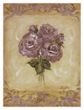 Rose violette Poster par Shari White