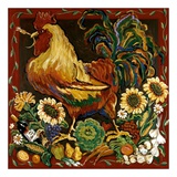 Rooster Harvest Posters by Suzanne Etienne