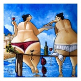 Wine and Cake Affiches par Ronald West