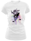 Juniors: Super Cat T Shirts por Lora Zombie
