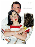 Wife in Revolt - Saturday Evening Post "Leading Ladies", March 22, 1952 pg.24 Giclee Print by Joe deMers