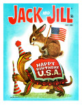 Happy Birthday USA! - Jack and Jill, July 1969 Giclee Print by Lesnak 