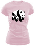 Juniors: Pink Panda Shirts by Avalisa 