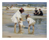 Kinder am Strand Kunstdrucke von Edward Henry Potthast
