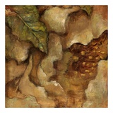 Peonies on Bronze II Posters par Nicole Etienne