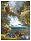 Sunrise Falls Prints by James Lee