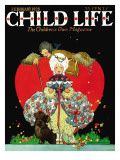 Queen of Hearts - Child Life, February 1928 Giclee Print by G. Shaw Walworth