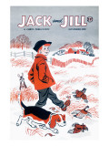 Gone for a Walk - Jack and Jill, November 1956 Giclee Print by Beth Henninger Krush