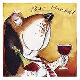 Bar Hound Posters by Tracy Flickinger