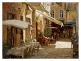 Café de Provence Posters par Leonard Wren