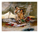 Beauty Parlor Prints by Charles Marion Russell