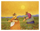 Picking Wildflowers Reprodukcje autor Lowell Herrero Picking Wildflowers Reprodukcje autor Lowell Herrero