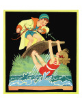 Summer Fun - Child Life, August 1931 Giclee Print by Hazel Frazee
