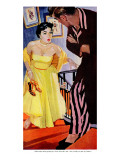 I'm Over 21  - Saturday Evening Post "Leading Ladies", October 31, 1953 pg.30 Giclee Print by Robert Meyers