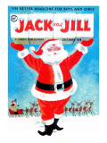 Santa's Here - Jack and Jill, December 1958 Giclee Print by Beth Henninger Krush