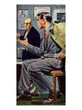 Doctor's Assignment - Saturday Evening Post "Men at the Top", January 26, 1957 pg.24 Giclee Print by Dick Stone
