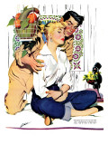 The Lady and the Lion - Saturday Evening Post The Lady and the Lion - Saturday Evening Post
