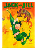 Leaf's Flight - Jack and Jill, October 1959 Giclee-trykk av Ruth Bendel Leaf's Flight - Jack and Jill, October 1959 Giclee-trykk av Ruth Bendel