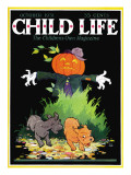 Scarecrow - Child Life, October 1931 Giclee Print by Keith Ward