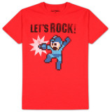 Mega Man - Let's Rock T-shirts