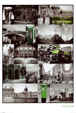 Dublin (Collage) Poster