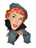 Who Killed Miss X - Saturday Evening Post "Leading Ladies", March 24, 1951 pg.20 Giclee Print by Joe deMers