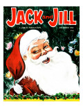 Jolly Old St. Nick - Jack and Jill, December 1962 Giclee Print by Irma Wilde