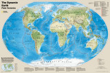 National Geographic Dynamic Earth, Plate Tectonics Kunstdruck