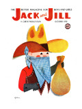 Cops and Robbers - Jack and Jill, October 1958 Giclee Print by G. Fithian