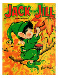 Painting the Leaves - Jack and Jill, October 1963 reproduction procédé giclée par Ruth Bendel