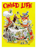 Thanksgiving Feast - Child Life, November 1973 Impressão giclée por Ruth VanSciver