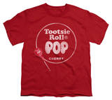 Youth: Tootsie Roll - Tootsie Roll Pop Logo T-Shirt