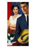 Off-Duty Affair - Saturday Evening Post "Men at the Top", October 3, 1959 pg.32 Giclee Print by Larry Kritcher