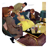 Marriagable Age - Saturday Evening Post "Men at the Top", December 13, 1958 pg.28 Reproduction procédé giclée par Kurt Ard