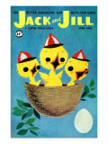Baby Birds - Jack and Jill, April 1958 Giclee Print by Phyllis Gimour