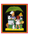 Lemonade Stand - Child Life, June 1936 Giclee Print by John Gee