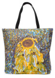 Sunflower Tote Bag por Gustav Klimt