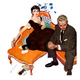 Men Are Such Stinkers - Saturday Evening Post "Men at the Top", May 7, 1955 pg.28 Giclée-Druck von Joe deMers