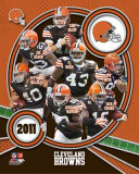 Cleveland Browns 2011 Team Composite Foto