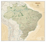 National Geographic Brazil Executive Style Poster
