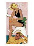 Marry the Boss' Daughter - Saturday Evening Post "Leading Ladies", April 18, 1959 pg.37 Giclee Print by Robert Jones