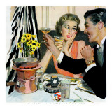 Marriage is for Suckers  - Saturday Evening Post "Leading Ladies", March 7, 1953 pg.21 Giclée-Druck von Joe deMers