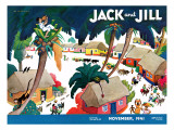Island Village - Jack and Jill, November 1941 Giclee Print by Katherine Millhous