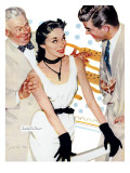 Old Man's Darling  - Saturday Evening Post "Leading Ladies", March 8, 1952 pg.24 Giclee Print by Joe deMers