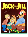 Face Painting - Jack and Jill, July 1961 Giclee Print by R. Bangham