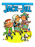 Patriotic Tune - Jack and Jill, July 1964 Giclee Print by Lee de Groot